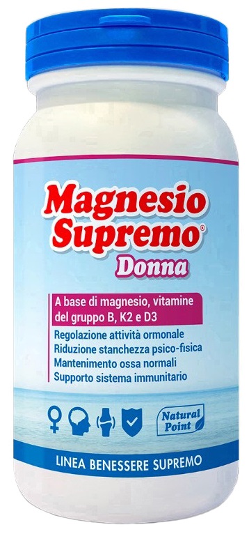 MAGNESIO SUPREMO DONNA 150 G - Parafarmacia Mostacciano
