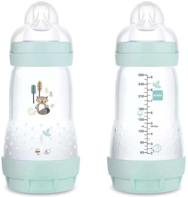 MAM BIBERON EASY START 260ML DOPPIA CONFEZIONE MASCHIO - Parafarmacia Mostacciano
