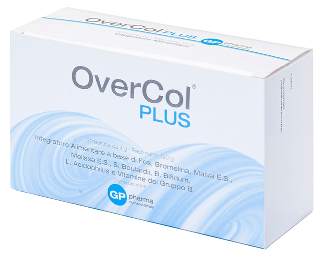OVERCOL PLUS 30 BUSTINE scadenza 31/09/25 - Parafarmacia Mostacciano