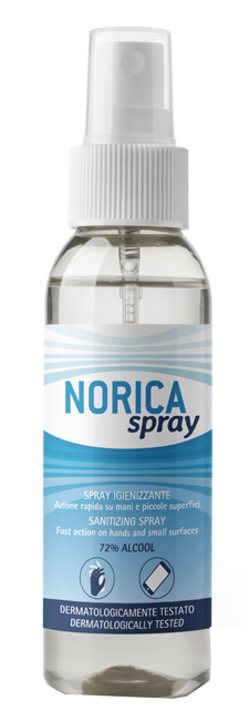 NORICA SPRAY IGIENIZZANTE 100 ML - Parafarmacia Mostacciano