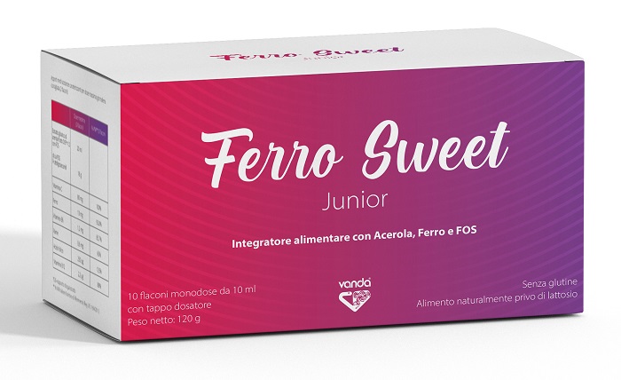 FERRO SWEET JUNIOR 10 FLACONCINI MONODOSE - Parafarmacia Mostacciano