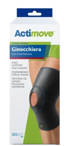 ACTIMOVE SPORTS EDITION GINOCCHIERA CON FORO ROTULEO L - Parafarmacia Mostacciano