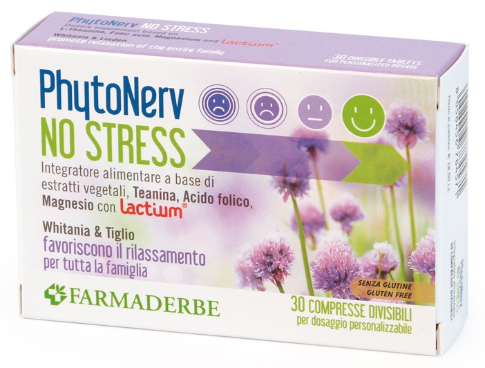 PHYTONERV NO STRESS 30 COMPRESSE - Parafarmacia Mostacciano