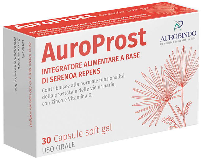 AUROPROST 30 CAPSULE - Parafarmacia Mostacciano