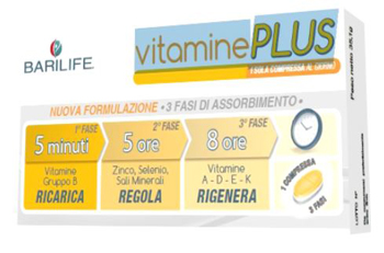 BARILIFE VITAMINE PLUS 30 COMPRESSE TRIFASE - Parafarmacia Mostacciano