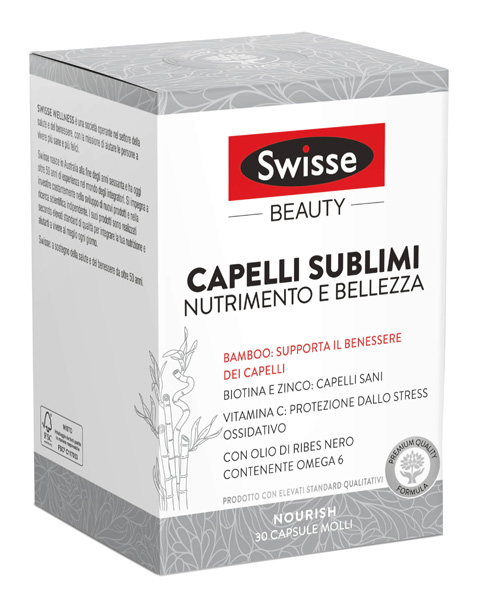 SWISSE CAPELLI SUBLIMI 30 CAPSULE - Parafarmacia Mostacciano