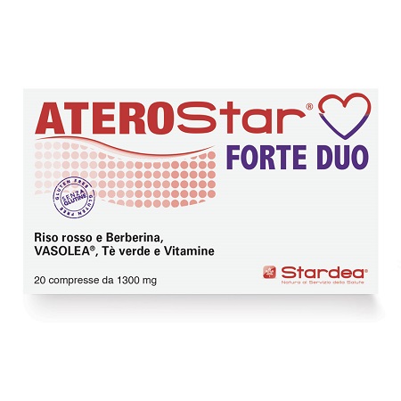 ATEROSTAR FORTE DUO 20 COMPRESSE - Parafarmacia Mostacciano