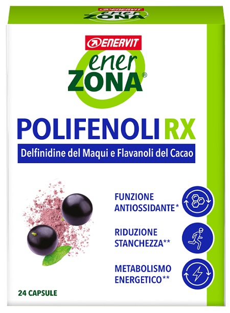 ENERZONA POLIFENOLI RX 24 CAPSULE - Parafarmacia Mostacciano