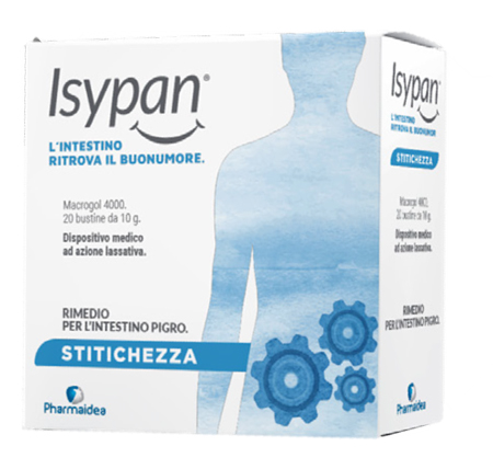 ISYPAN STITICHEZZA MACROGOL 4000 20 BUSTINE 10 G - Parafarmacia Mostacciano