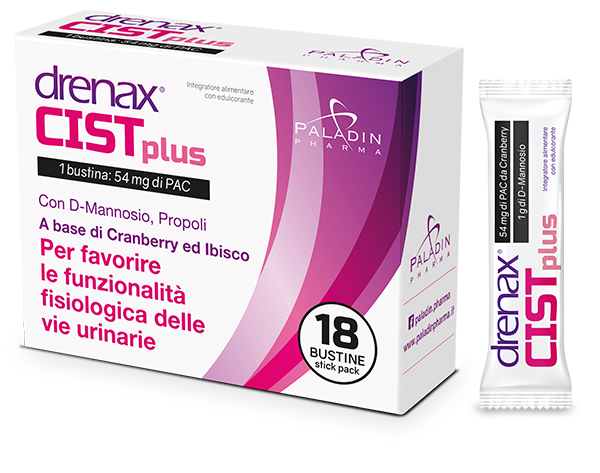DRENAX FORTE CIST PLUS 18 STICK PACK - Parafarmacia Mostacciano