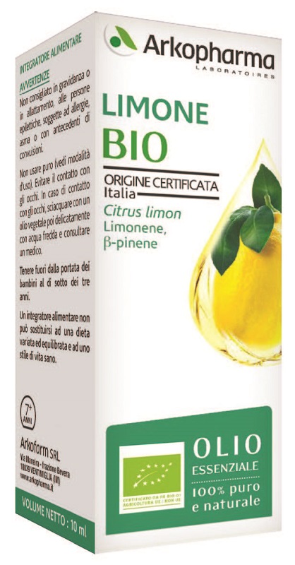 ARKOESSENTIEL LIMONE BIO 10 ML - Parafarmacia Mostacciano