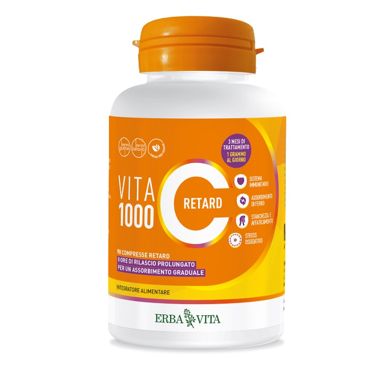 VITA C 1000 RETARD 90 COMPRESSE - Parafarmacia Mostacciano