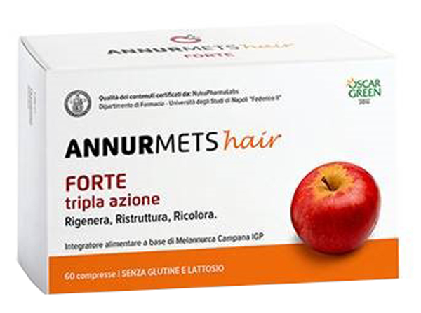 ANNURMETS HAIR FORTE TRIPLA AZIONE 60 COMPRESSE - Parafarmacia Mostacciano