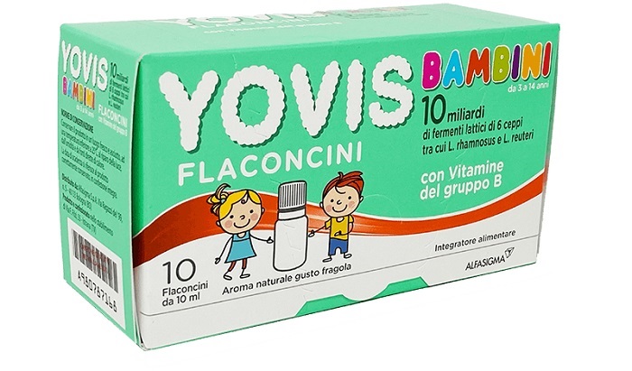 YOVIS BAMBINI FRAGOLA 10 FLACONCINI X 10 ML - Parafarmacia Mostacciano