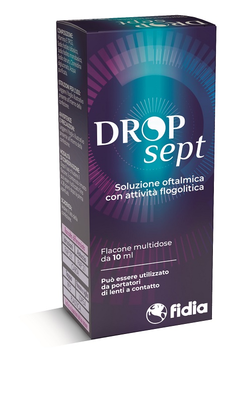 SOLUZIONE OFTALMICA DROPSEPT 10 ML - Parafarmacia Mostacciano