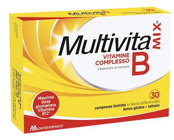 MULTIVITAMIX VIT COMPLESSO B 30 COMPRESSE BISTRATO - Parafarmacia Mostacciano