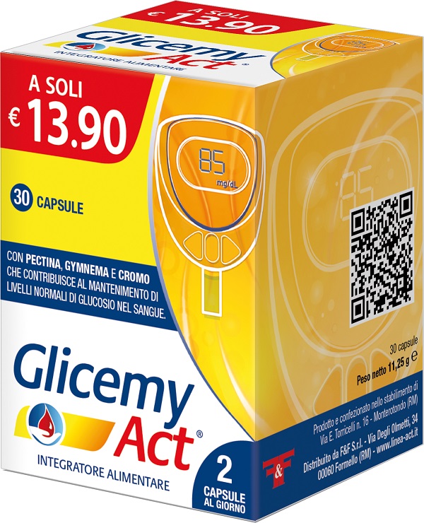 GLICEMY ACT 30 CAPSULE - Parafarmacia Mostacciano