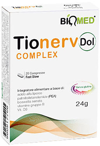 TIONERV COMPLEX DOL 20 COMPRESSE - Parafarmacia Mostacciano