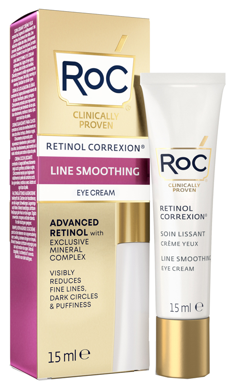ROC RETINOL CORREXION LINE SMOOTHING CREMA OCCHI 15 ML - Parafarmacia Mostacciano