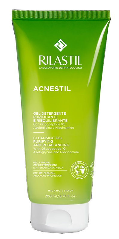 RILASTIL ACNESTIL GEL DETERGENTE 200 ML - Parafarmacia Mostacciano