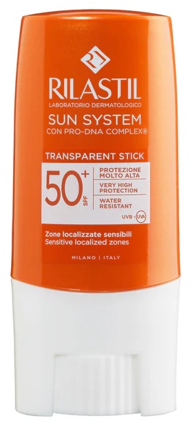 RILASTIL SUN SYSTEM PHOTO PROTECTION TERAPY SPF 50+ STICK TRASPARENTE 8,5 ML - Parafarmacia Mostacciano