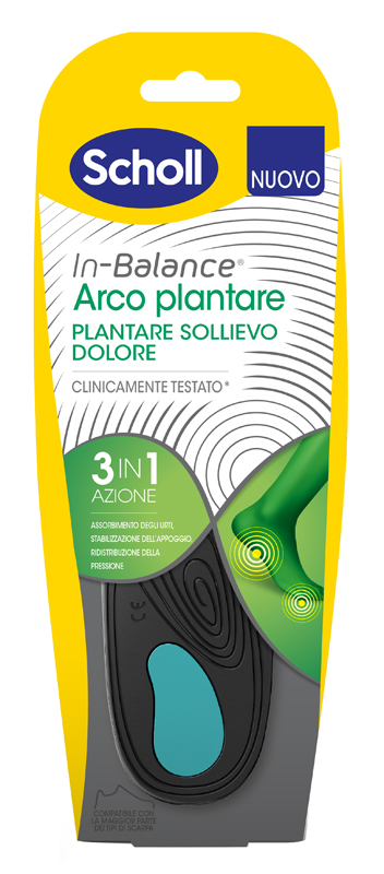 SCHOLL PLANTARE ARCO S 2 PEZZI - Parafarmacia Mostacciano