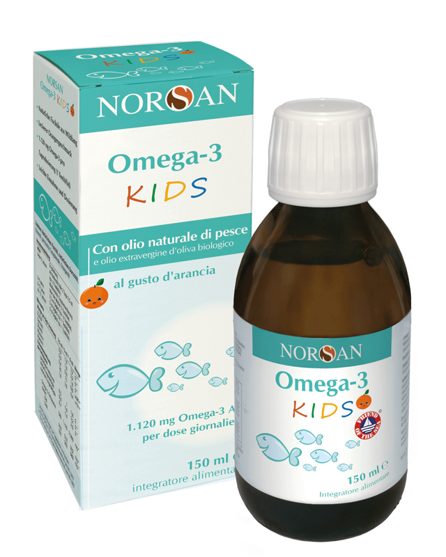 NORSAN KIDS OMEGA 3 KIDS 150 ML - Parafarmacia Mostacciano