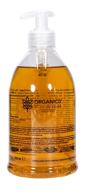 ORGANICS PHARM DELICATE BODY WASH 500 ML - Parafarmacia Mostacciano