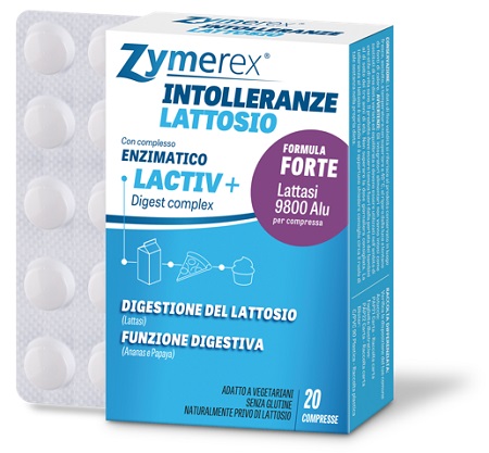 ZYMEREX INTOLLERANZE LATTOSIO 20 COMPRESSE RIVESTITE - Parafarmacia Mostacciano