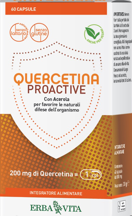QUERCETINA PROACTIVE 60 CAPSULE - Parafarmacia Mostacciano