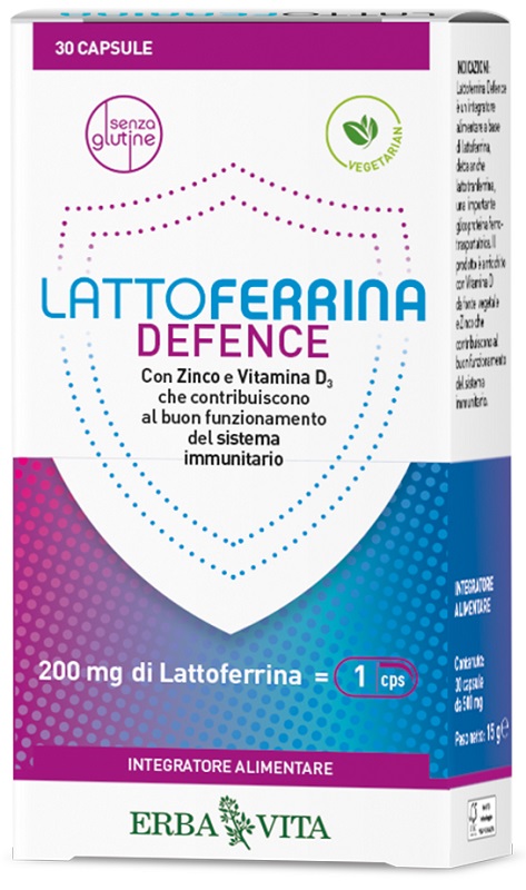 LATTOFERRINA DEFENCE 30 CAPSULE - Parafarmacia Mostacciano