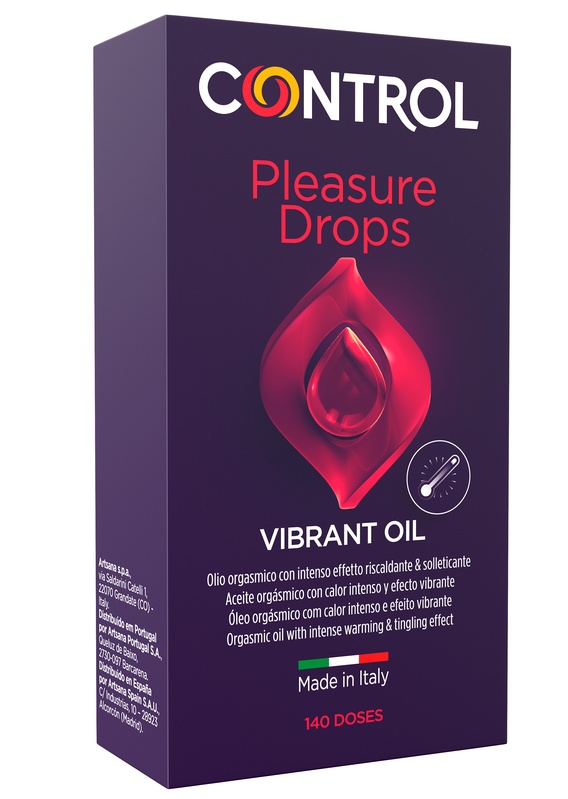 CONTROL VIBRANT OIL PLEASURE DROPS - Parafarmacia Mostacciano