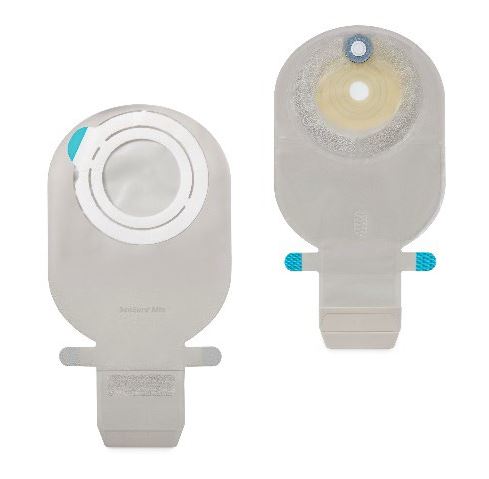 SENSURA MIO FLEX SISTEMA 2 PEZZI CON AGGANCIO ADESIVO SACCA ILEOSTOMIA TRASPARENTE 70MM DA 550 ML 30 PEZZI - Parafarmacia Mostacciano