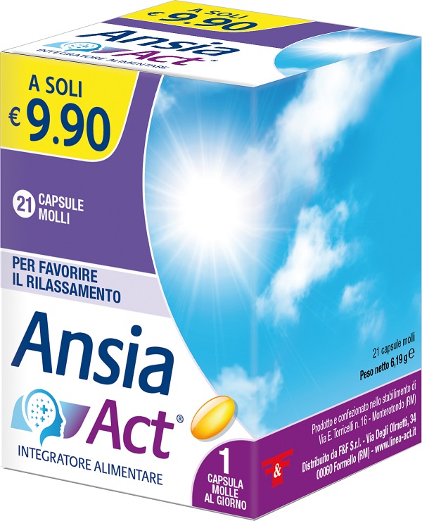 ANSIA ACT 21 CAPSULE MOLLI - Parafarmacia Mostacciano