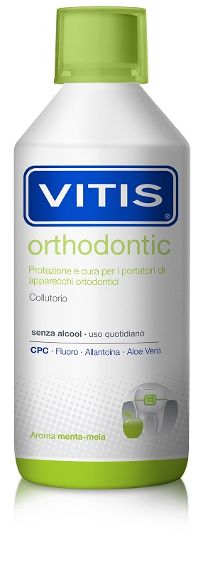 VITIS ORTHODONTIC COLLUTORIO 500 ML GE-IT - Parafarmacia Mostacciano