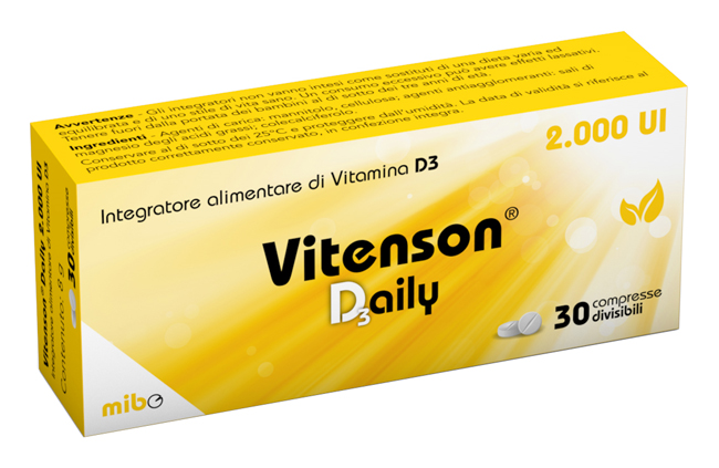 VITENSON DAILY D3 2000 UI 30 COMPRESSE DIVISIBILI - Parafarmacia Mostacciano