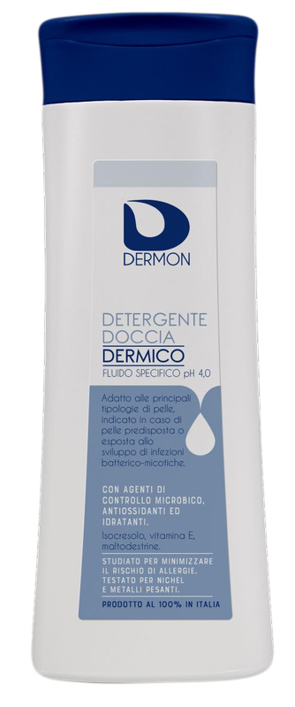 DERMON DETERGENTE DOCCIA DERMICO PH 4,0 250 ML - Parafarmacia Mostacciano
