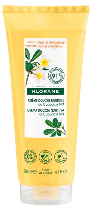 KLORANE CREMA DOCCIA FIORE DI FRANGIPANE 200 ML - Parafarmacia Mostacciano