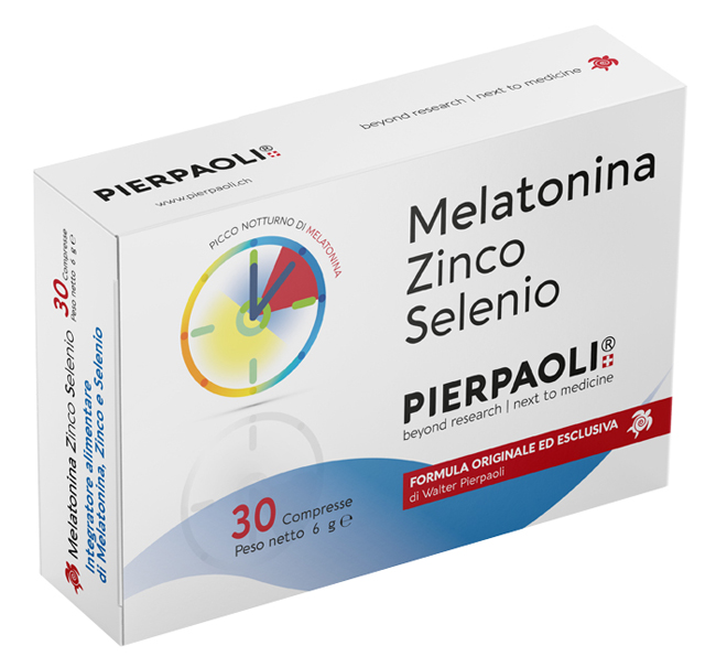 MELATONINA ZINCO SELENIO 30 COMPRESSE - Parafarmacia Mostacciano