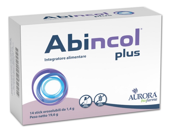 ABINCOL PLUS 14 STICK OROSOLUBILI - Parafarmacia Mostacciano