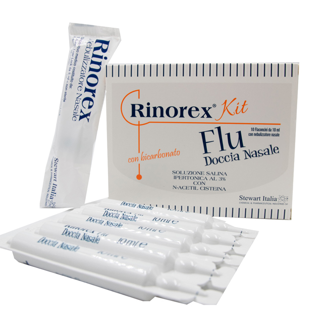 RINOREX FLU DOCCIA KIT - Parafarmacia Mostacciano