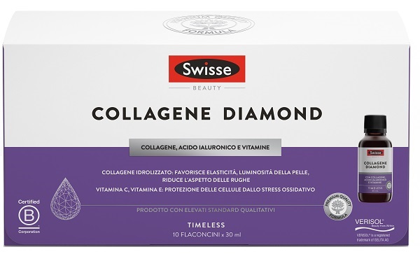 SWISSE COLLAGENE DIAMOND 10 FLACONCINI DA 30 ML - Parafarmacia Mostacciano