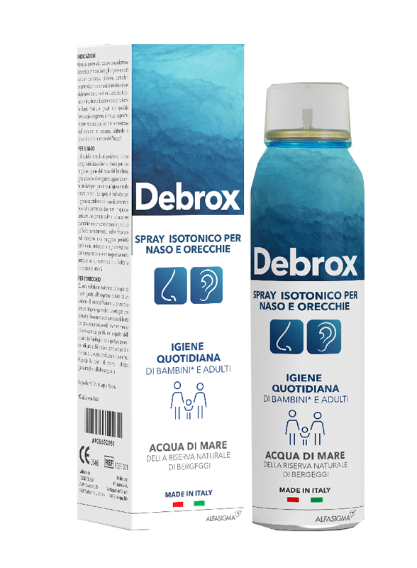 DEBROX SPRAY NASO ORECCHIE B/A 125ML - Parafarmacia Mostacciano