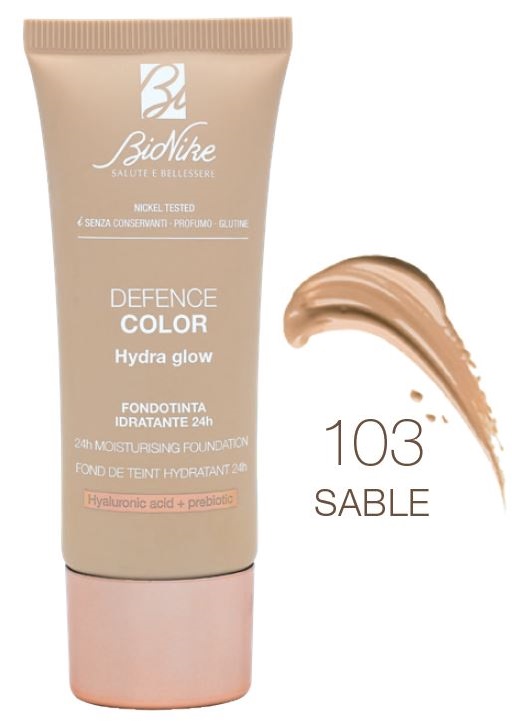 DEFENCE COLOR FONDOTINTA HYDRA GLOW 103 - Parafarmacia Mostacciano