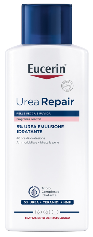 EUCERIN UREAREPAIR PLUS 5% UREA EMULSIONE IDRATANTE 250 ML - Parafarmacia Mostacciano