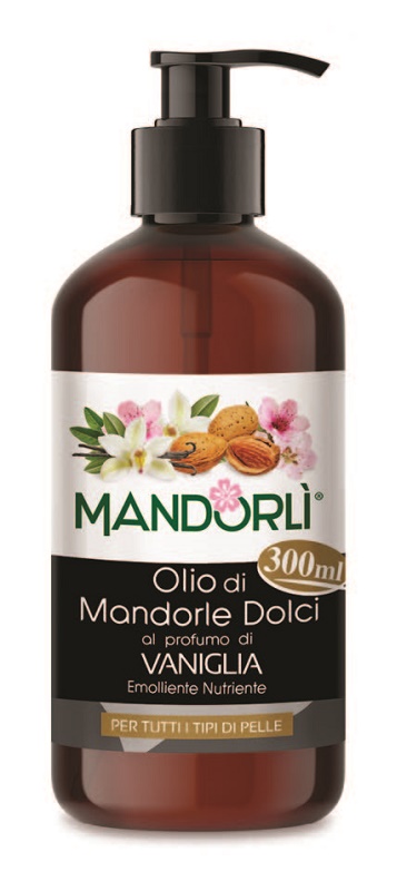 MANDORLI VANIGLIA OLIO CORPO 300 ML - Parafarmacia Mostacciano
