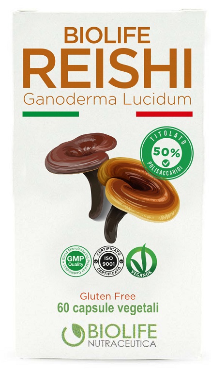 BIOLIFE REISHI 60 CAPSULE - Parafarmacia Mostacciano