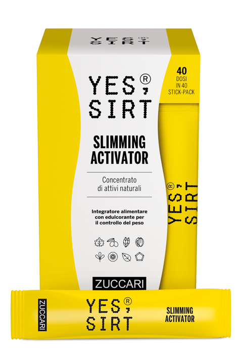 YES SIRT SLIMMING ACTIVATOR 40 STICKPACK DA 2,5 G - Parafarmacia Mostacciano