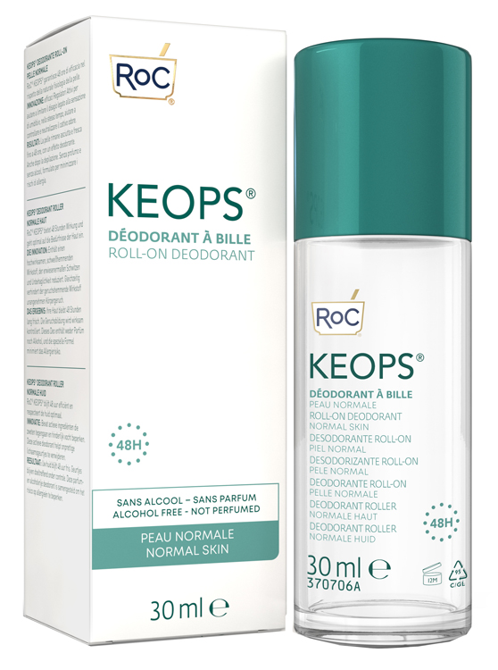 ROC KEOPS DEODORANTE ROLL-ON 48H 30 ML - Parafarmacia Mostacciano