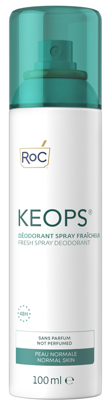ROC KEOPS DEODORANTE SPRAY FRESCO 48H 100 ML - Parafarmacia Mostacciano